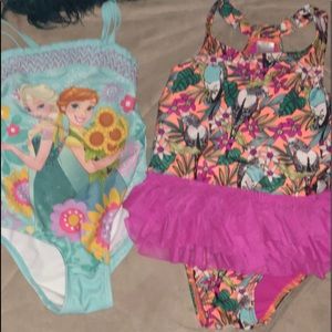 Disney Frozen and Cat & Jack one piece (4T)